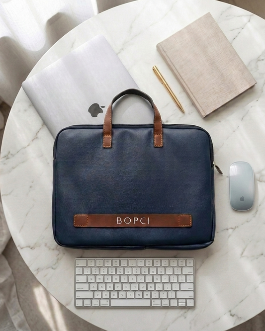 Noren Midnight Navy Laptop Carry Bag