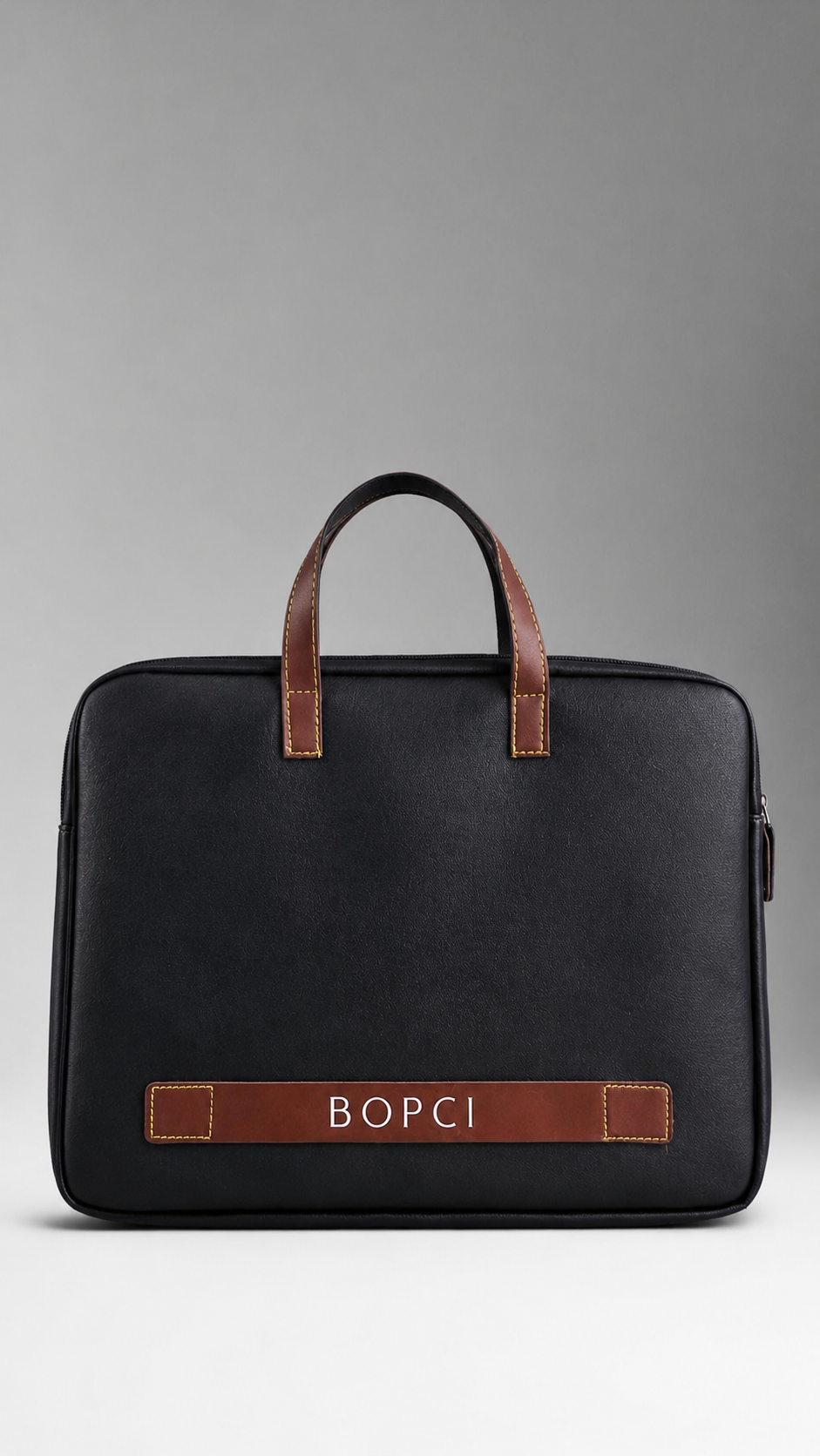 Aurelio Classic Black Laptop Carry Bag