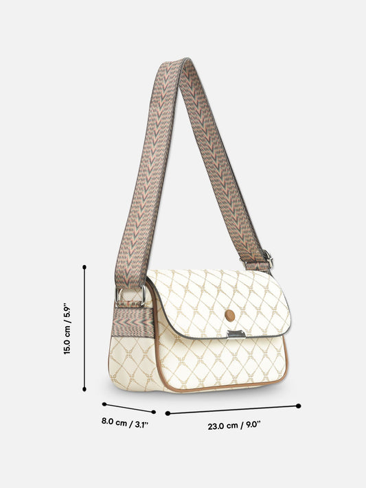 Luxury Diamond Pattern Shoulder Sling Bag