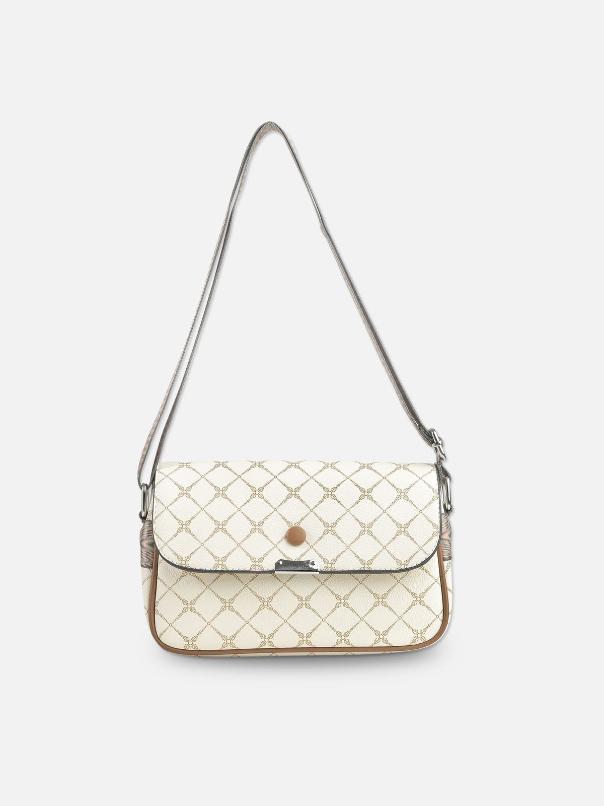Luxury Diamond Pattern Shoulder Sling Bag