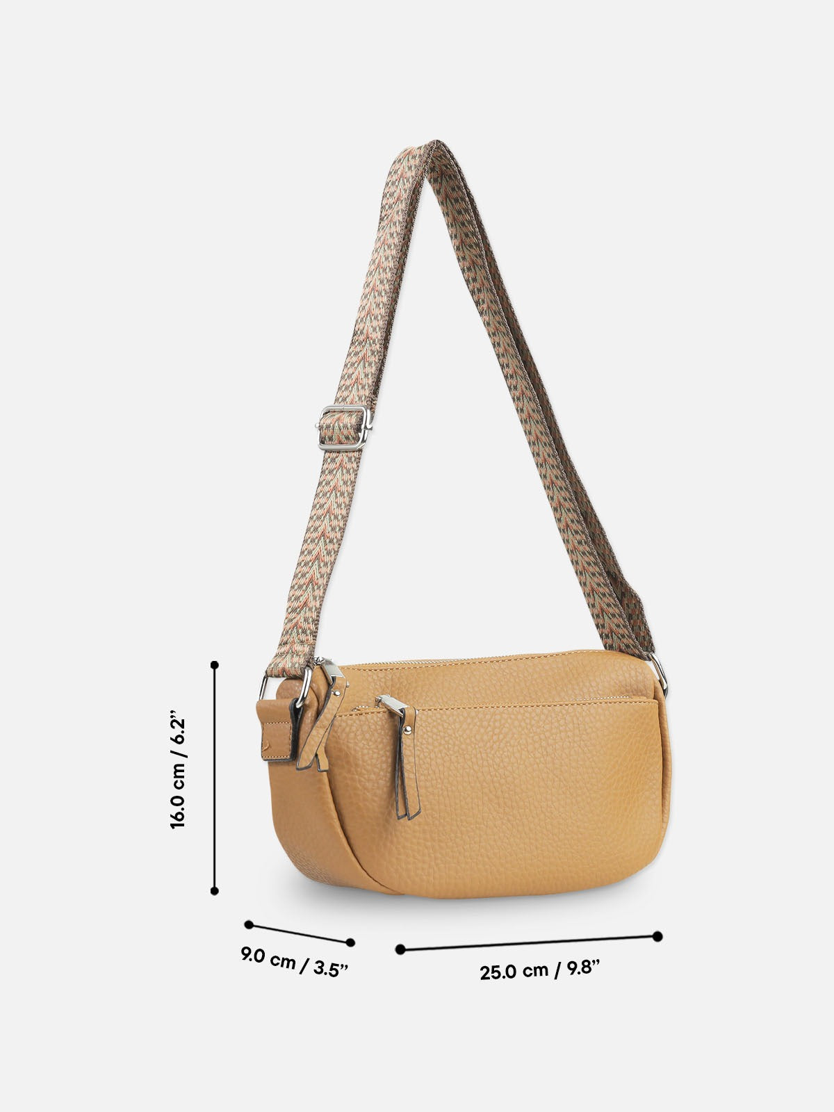 Urban Chic Textured Sling Bag
