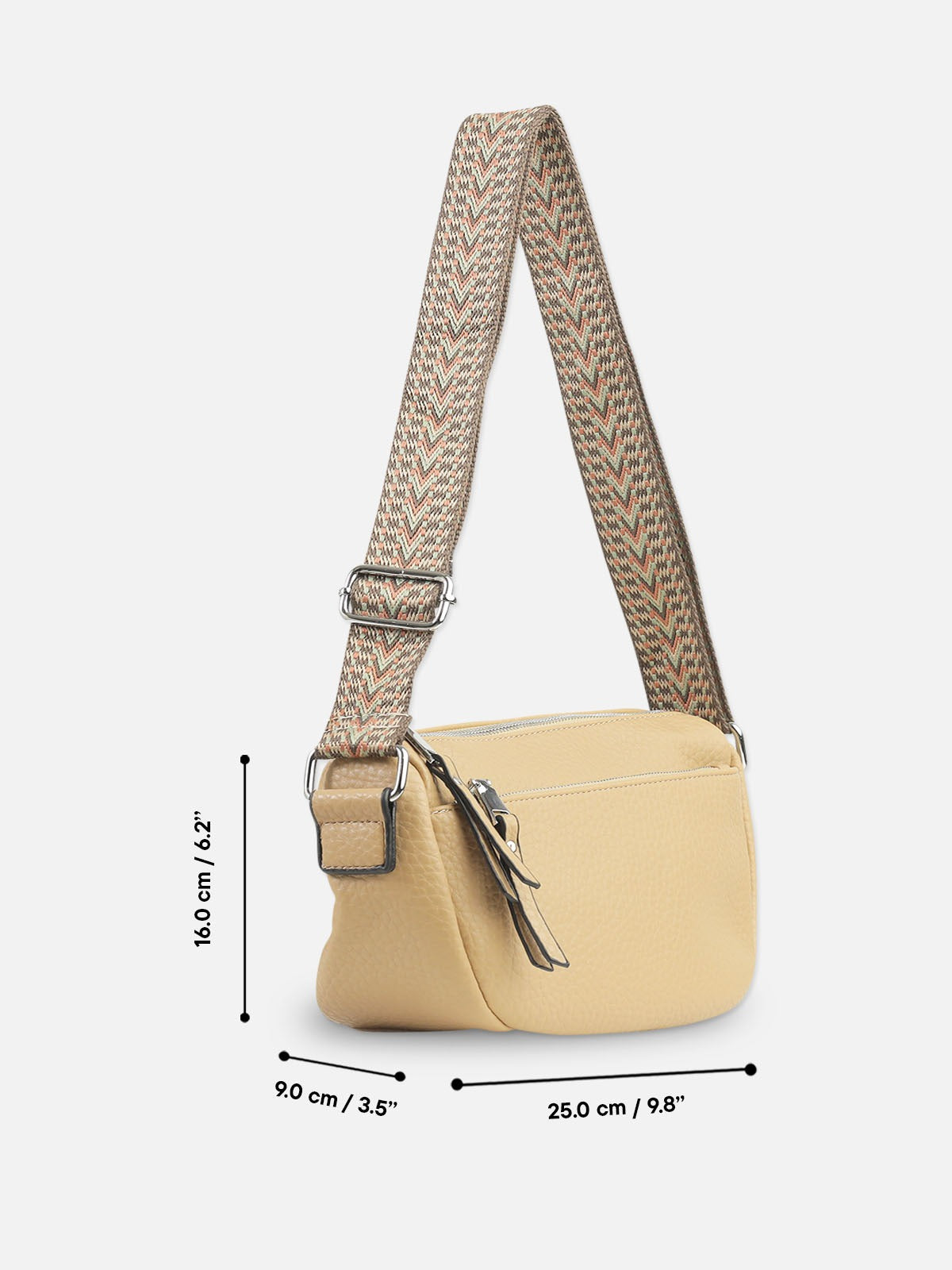 Urban Chic Textured Sling Bag