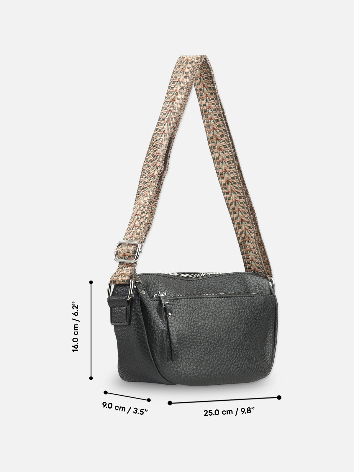 Urban Chic Textured Sling Bag