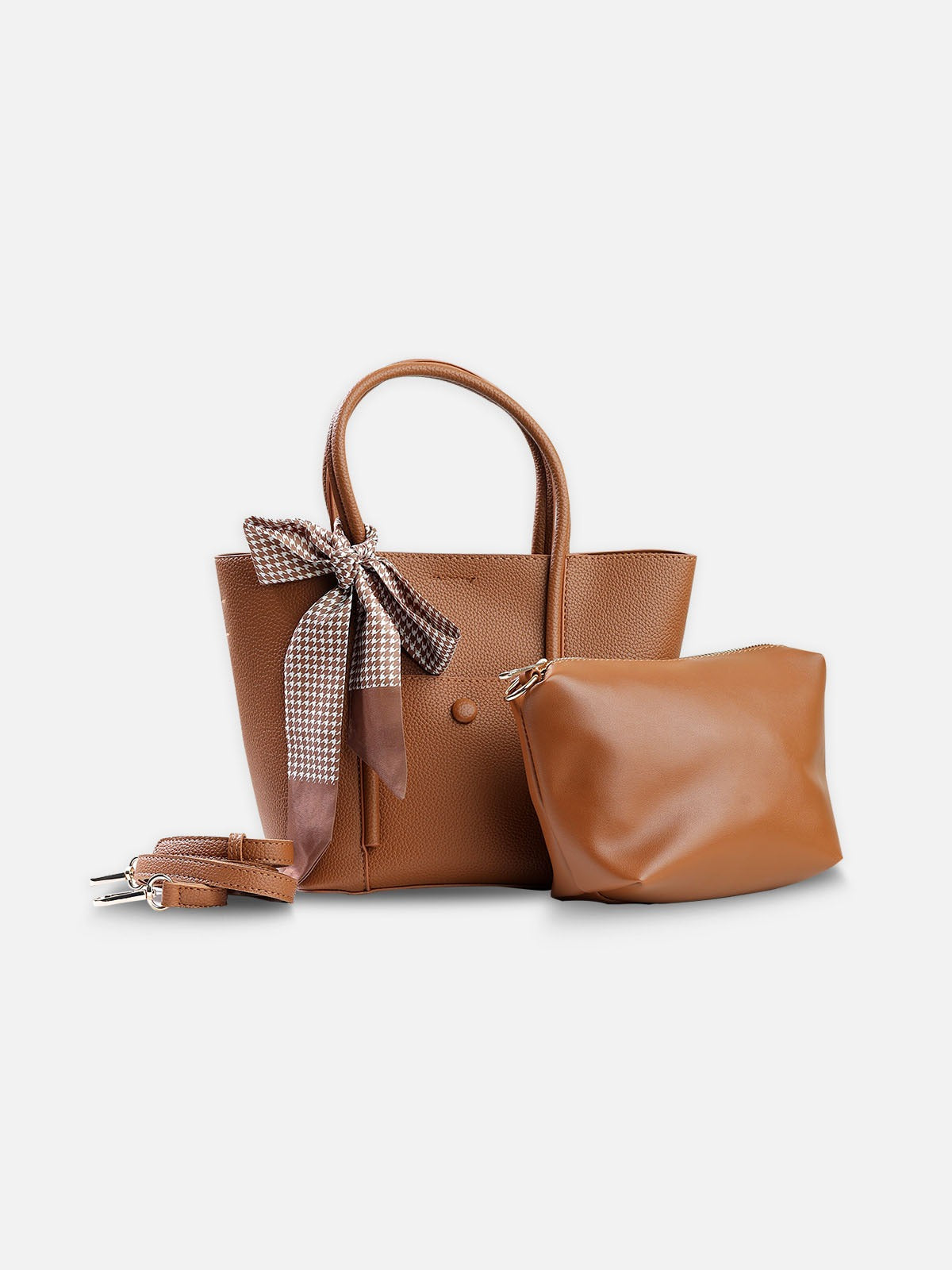 Luxury Mini Tote Bag with Pouch
