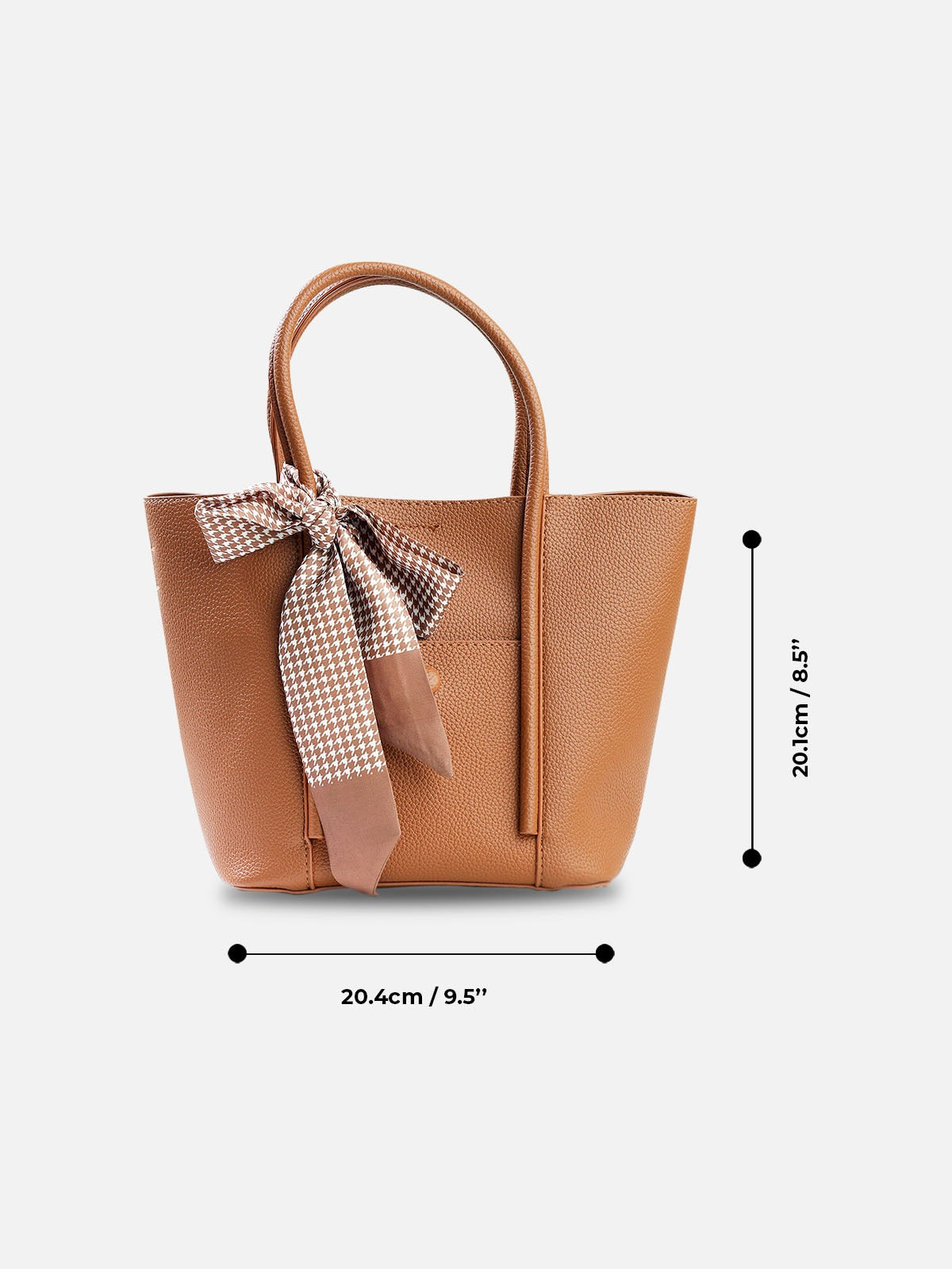 Luxury Mini Tote Bag with Pouch