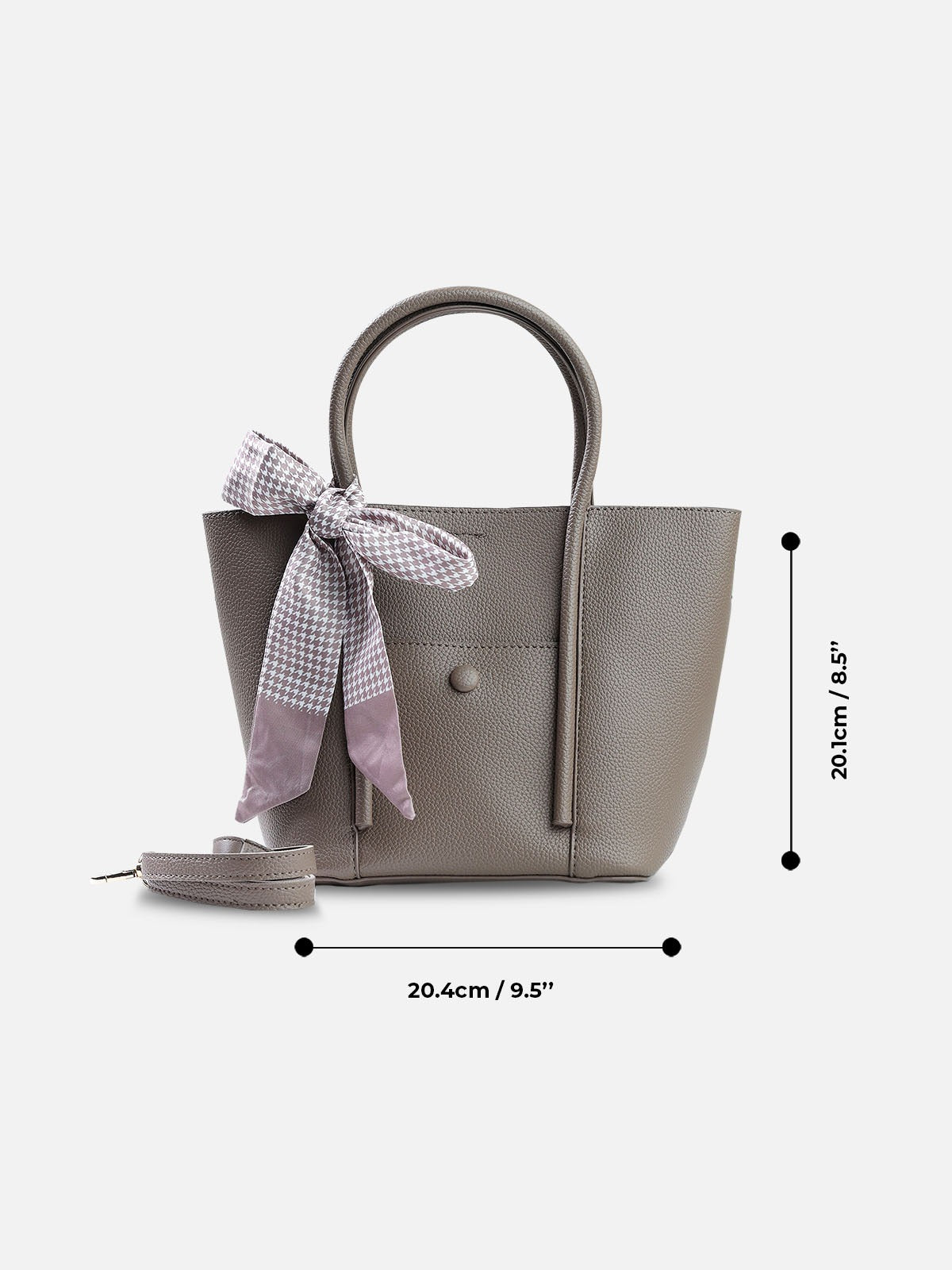 Luxury Mini Tote Bag with Pouch