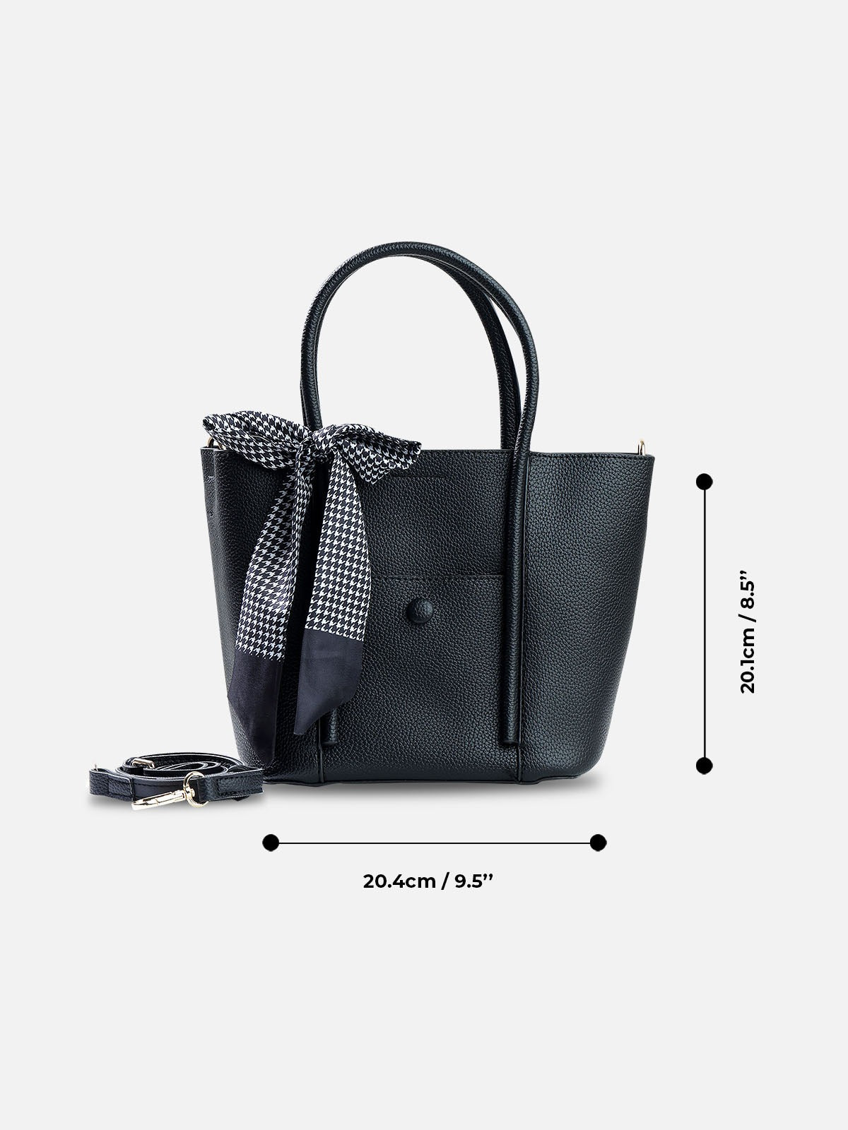 Luxury Mini Tote Bag with Pouch