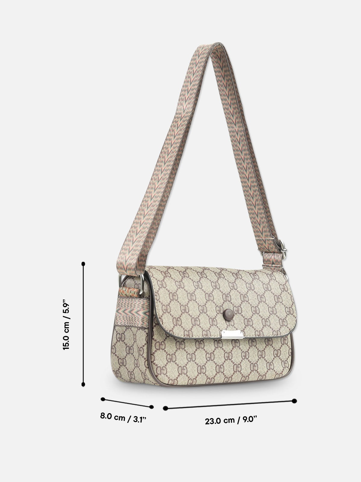 Classic Monogram Shoulder Sling Bag