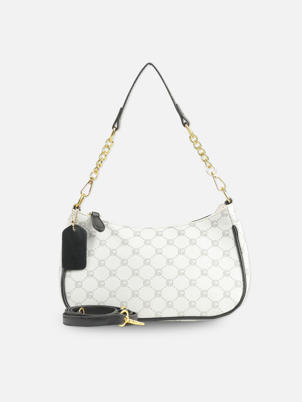 Lunara Monogram Shoulder Bag