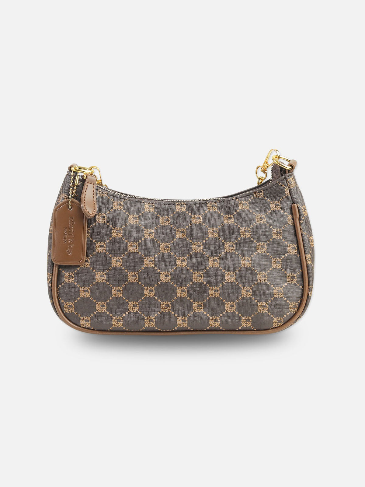 Lunara Monogram Shoulder Bag