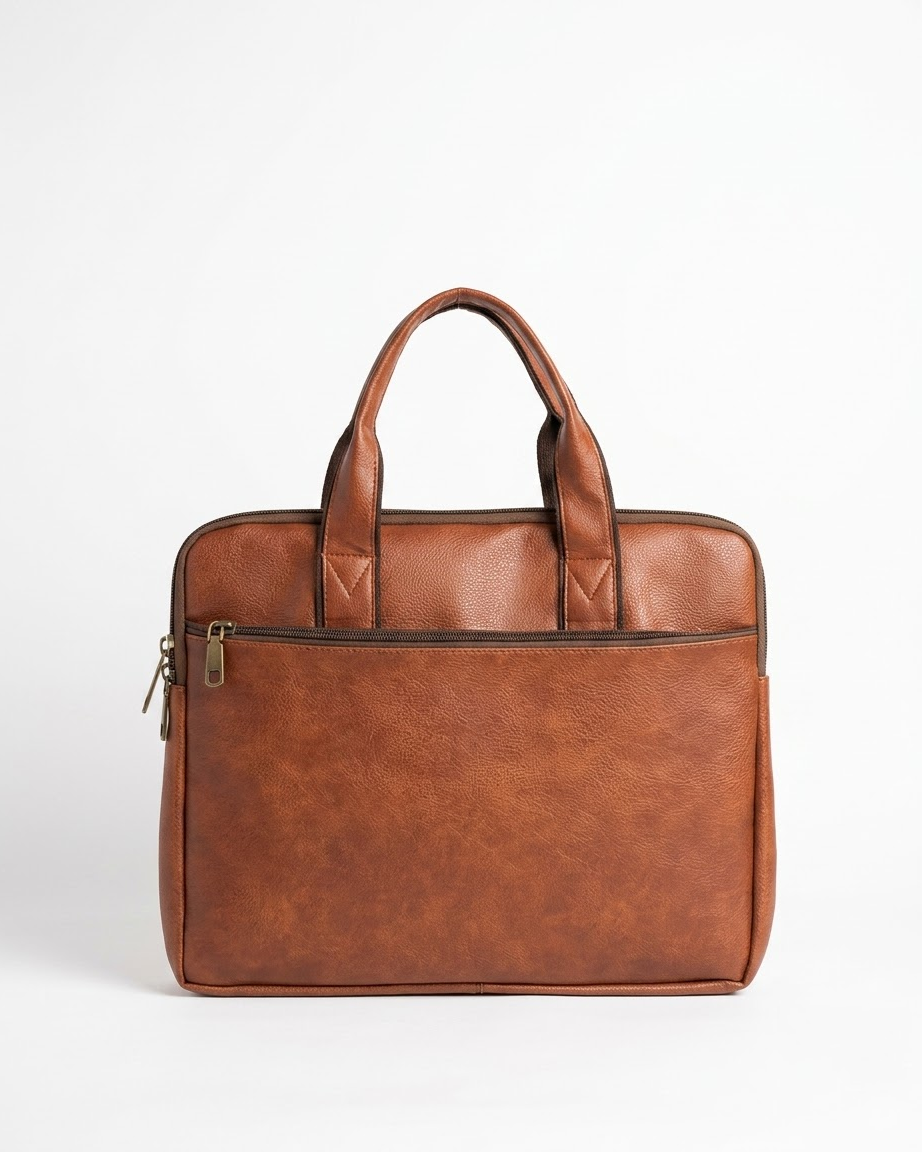 Thomas Brown Premium Leather Work Bag