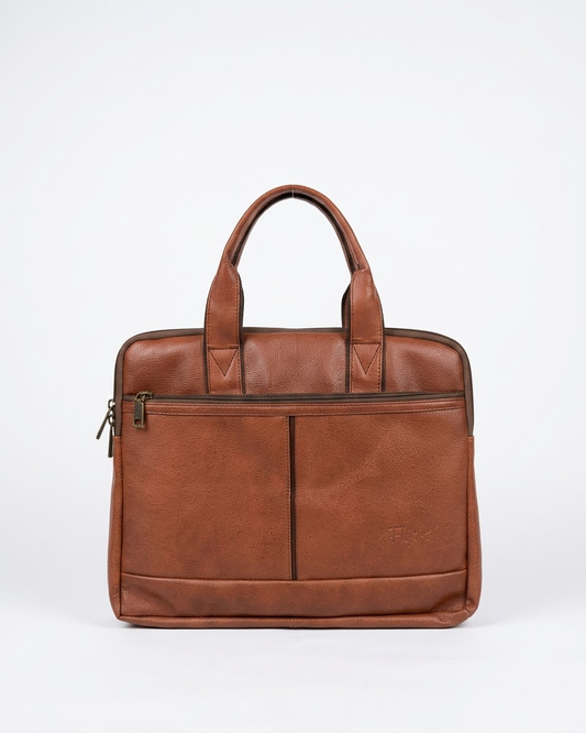 Thomas Brown Premium Leather Work Bag