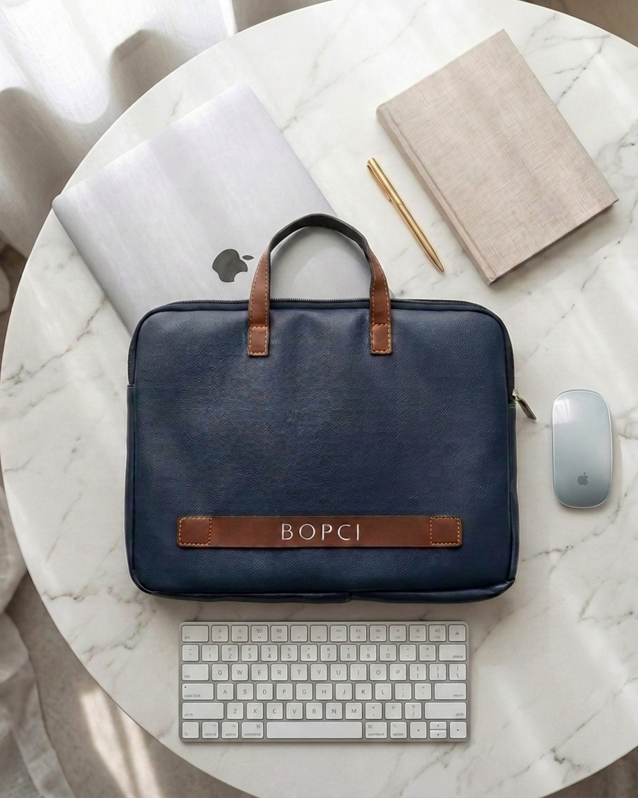 Noren Midnight Navy Laptop Carry Bag